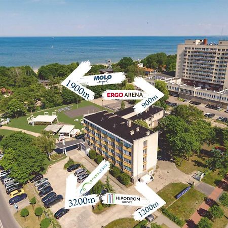 Sopocki Zdroj Hotel โซพอต ภายนอก รูปภาพ
