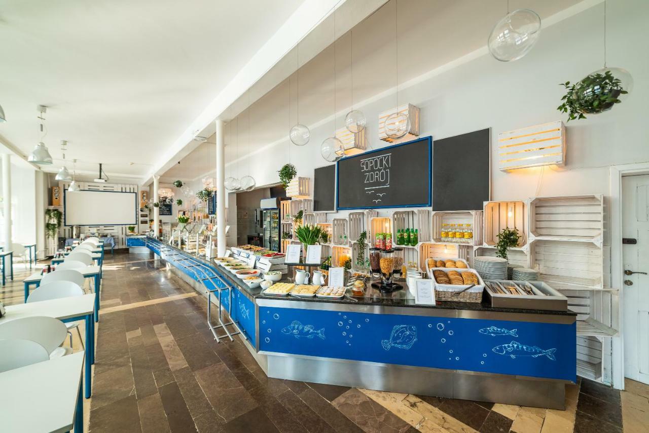 Sopocki Zdroj Hotel โซพอต ภายนอก รูปภาพ